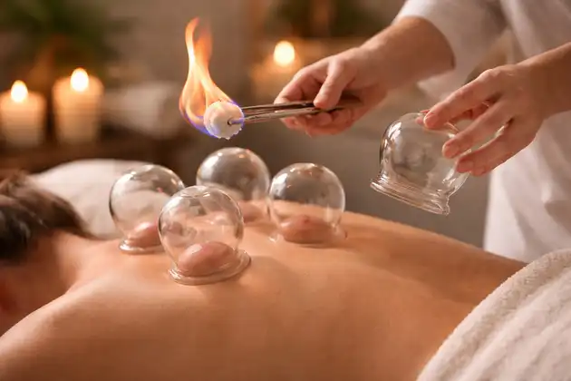 Vuurcupping: Een nieuwe dimensie van ontspanning en herstel Cupping by Faye - Groningen