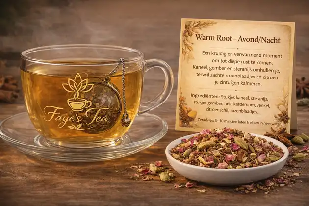 Warm Root - verwarmend voor avond & nacht - Cupping by Faye - Groningen